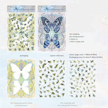 Butterfly Post DIY Puzzle Stickers