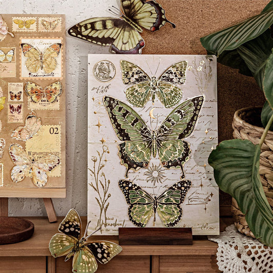 Butterfly Post DIY Puzzle Stickers