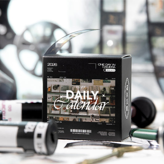 2026 Calendar Daily Film Tape