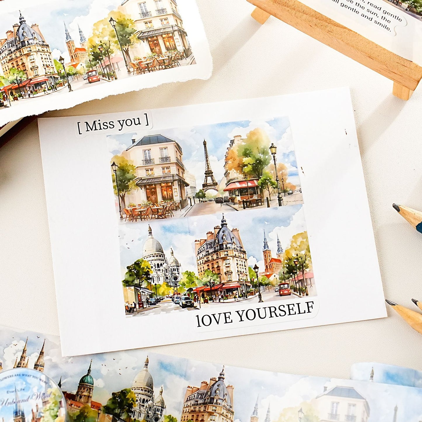 Free Wind Landscape Washi Tape