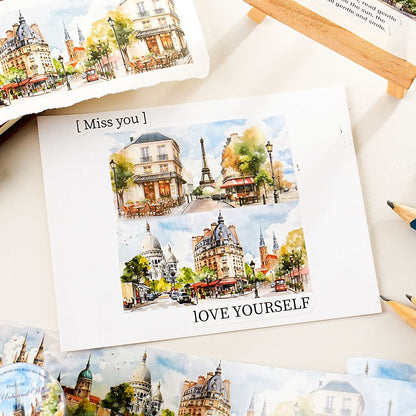 Free Wind Landscape Washi Tape