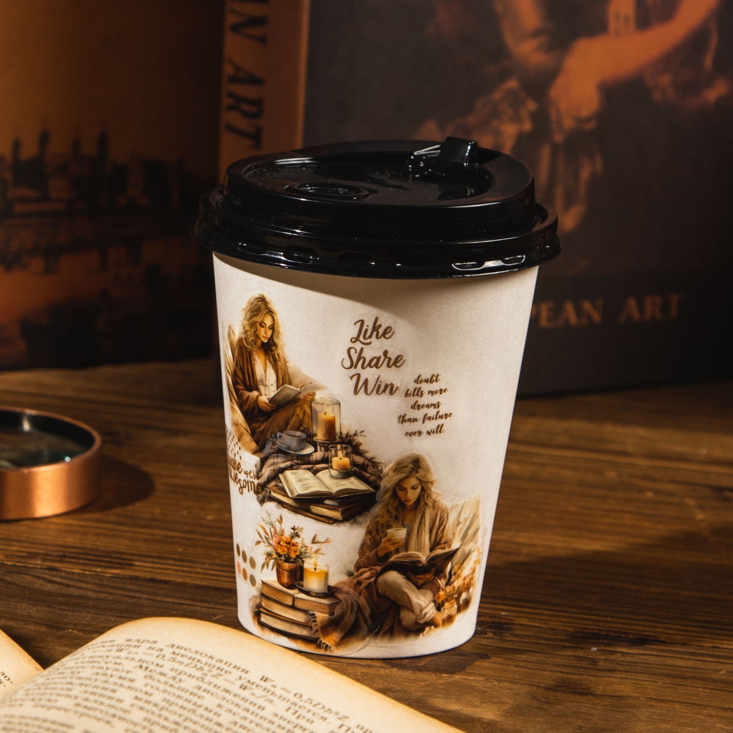 Reading Time Characters Washi Tape