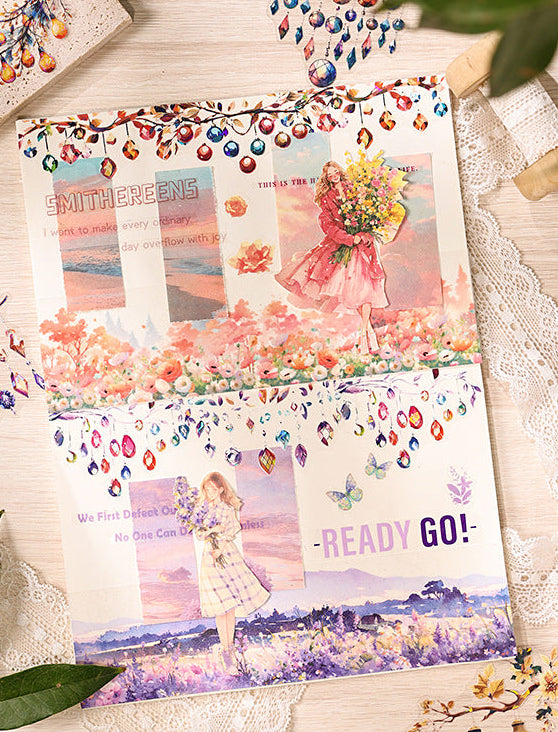 Sea of Lights and Stars PET Sticker Set