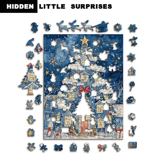 Irregular Shaped Christmas Puzzle