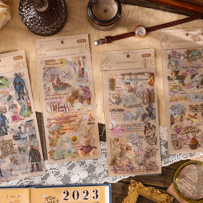 Retro Nostalgia Stickers Set