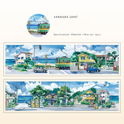 Free Wind Landscape Washi Tape