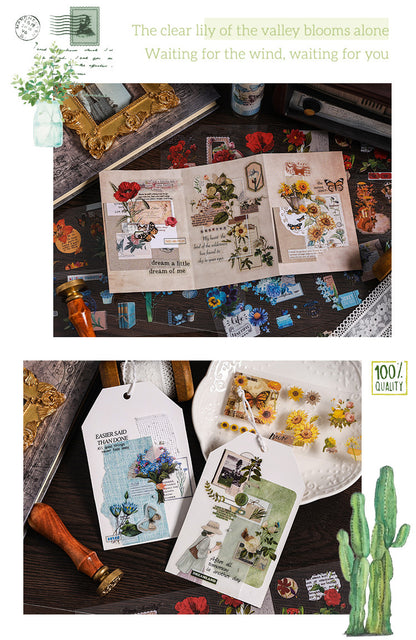 Aesthetic Seasonal PET Stickers Set