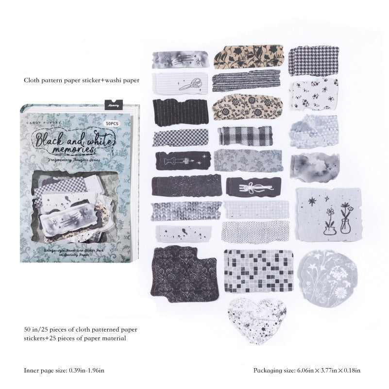 Fragmented Fabric Sticker Pack