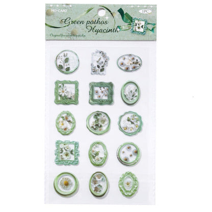 Vintage Garden Wax Seal Stickers