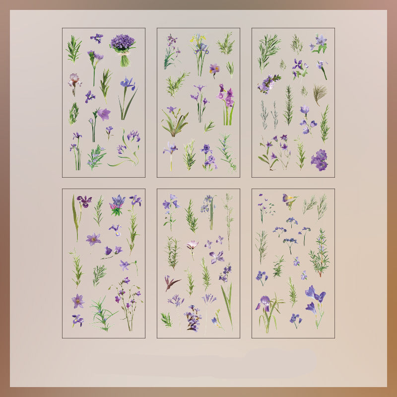 Natural Books PET Sticker Set