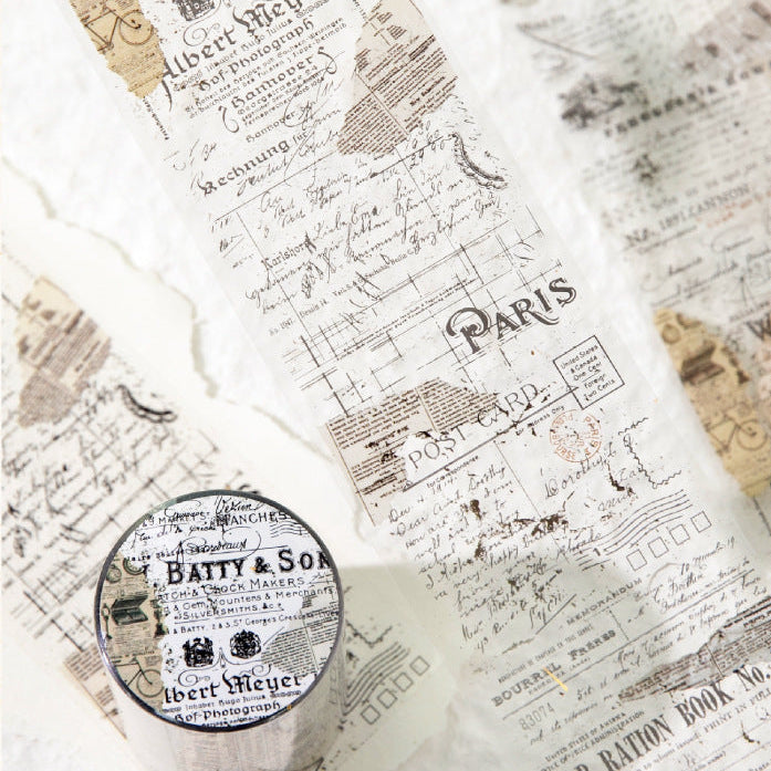 Lost Memory Retro Journaling Tape