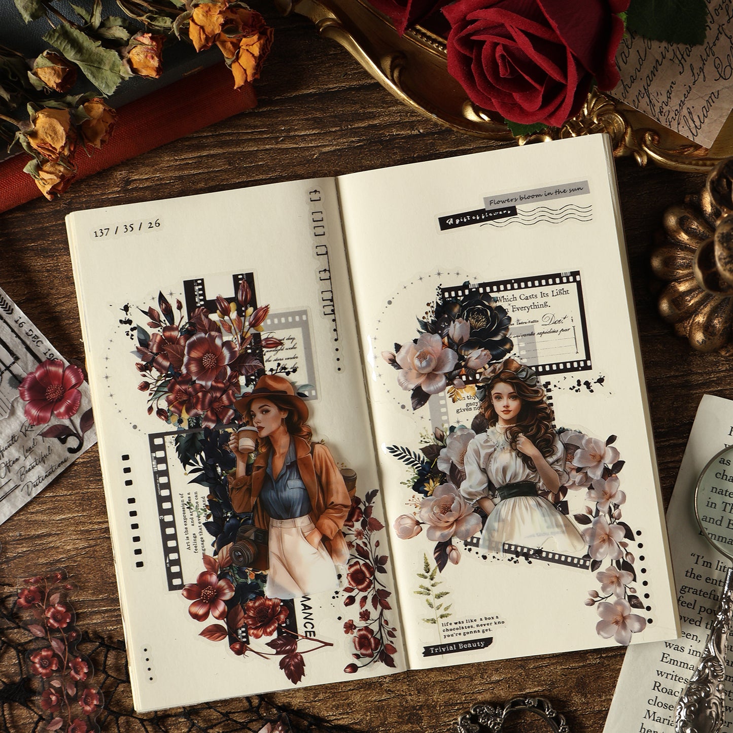 Mysterious Flower Sticker Pack