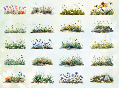 The Green Field Sticker Set