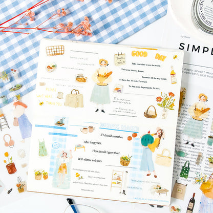 Live up to time PET Sticker Set