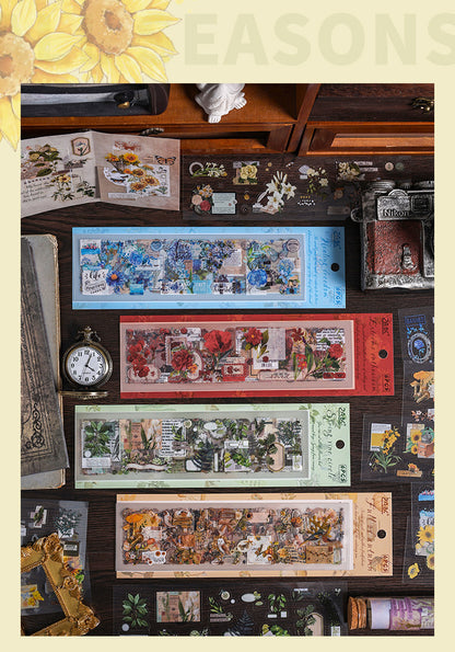 Aesthetic Seasonal PET Stickers Set