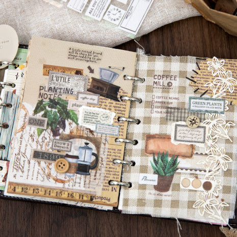 Cozy Vibe Fabric Stickers