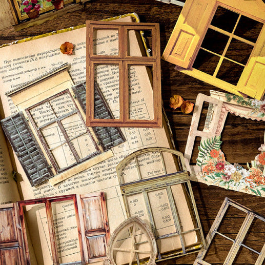 Hollow Window Decorative Stickers