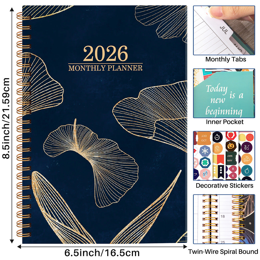 2026 Weekly Planner Notebook (A5)