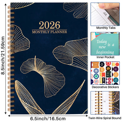 2026 Weekly Planner Notebook (A5)