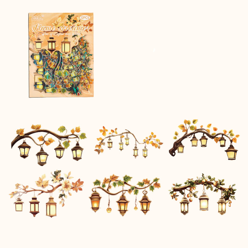 Sea of Lights and Stars PET Sticker Set