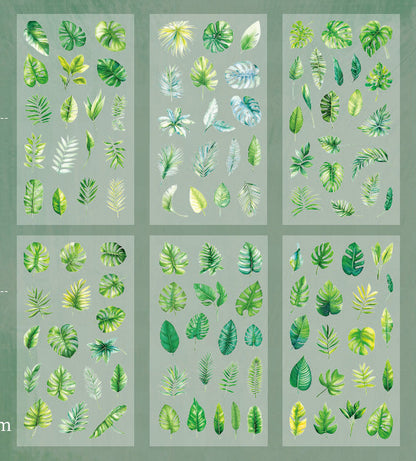 Natural Books PET Stickers Set