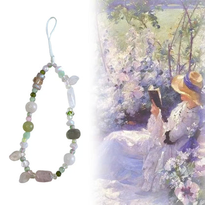 “Reading in the Garden” Handmade Charm