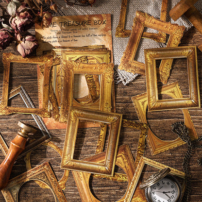 Retro Border Stickers Set