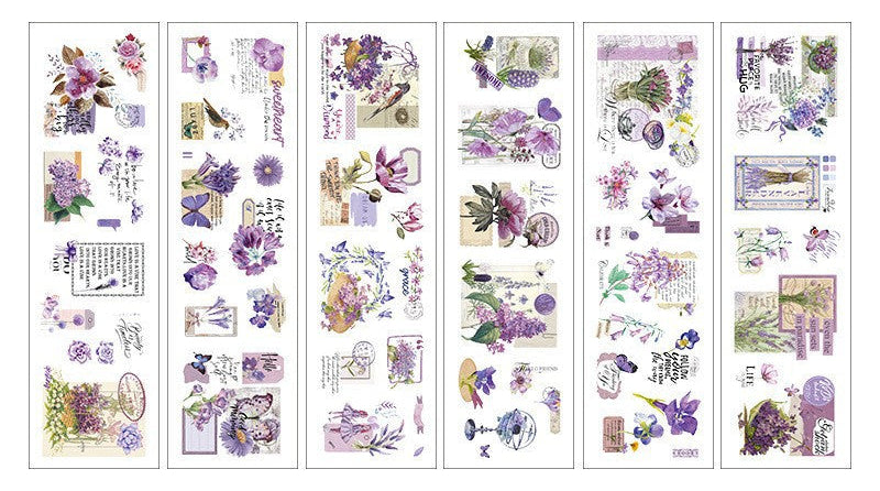 Aesthetic Seasonal PET Stickers Set