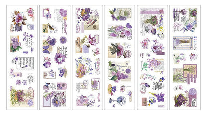 Aesthetic Seasonal PET Stickers Set