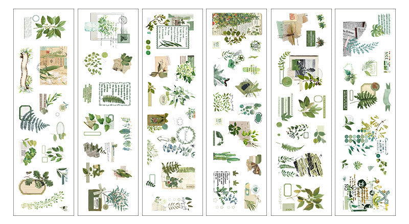 Aesthetic Seasonal PET Stickers Set