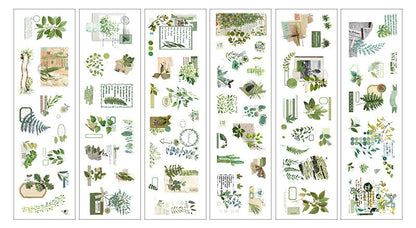 Aesthetic Seasonal PET Stickers Set