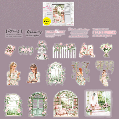 Window Sill Character Sticker Pack