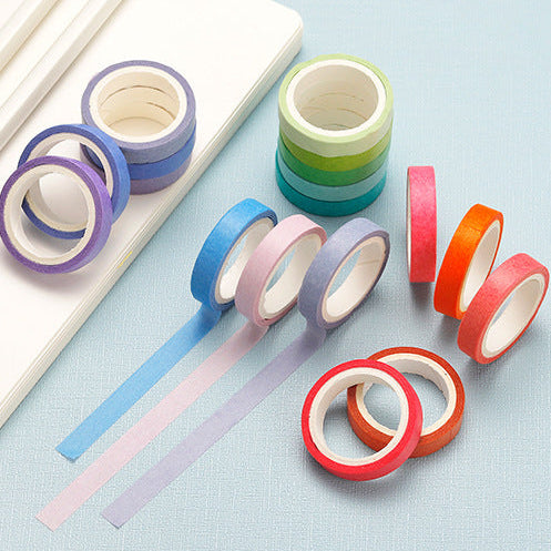 60 Color Rainbow Washi Tape Set