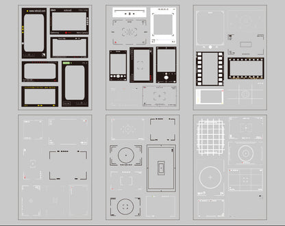 Photograph Time Stickers Set