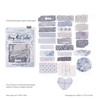 Fragmented Fabric Sticker Pack