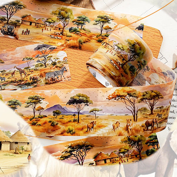 Free Wind Landscape Washi Tape