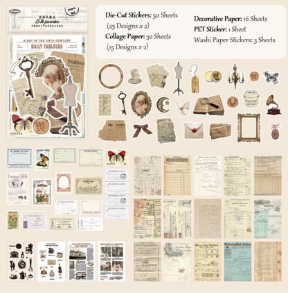 Afternoon Tea Vintage Journal Bundle