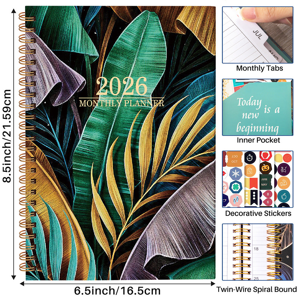 2026 Weekly Planner Notebook (A5)