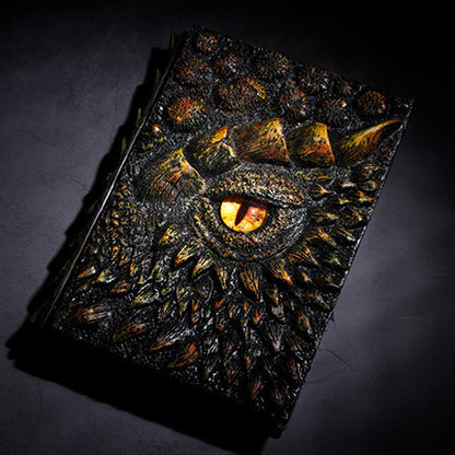 3D Embossed Dragon Notebook
