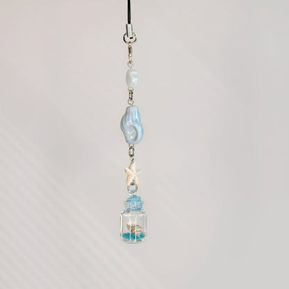 Ocean Wish Bottle Journal Charm