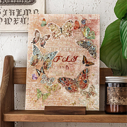 Butterfly Post DIY Puzzle Stickers