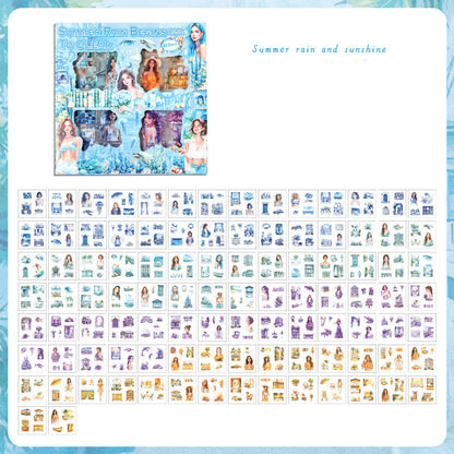 Four Seasons in Bloom PET Stickers Box Set