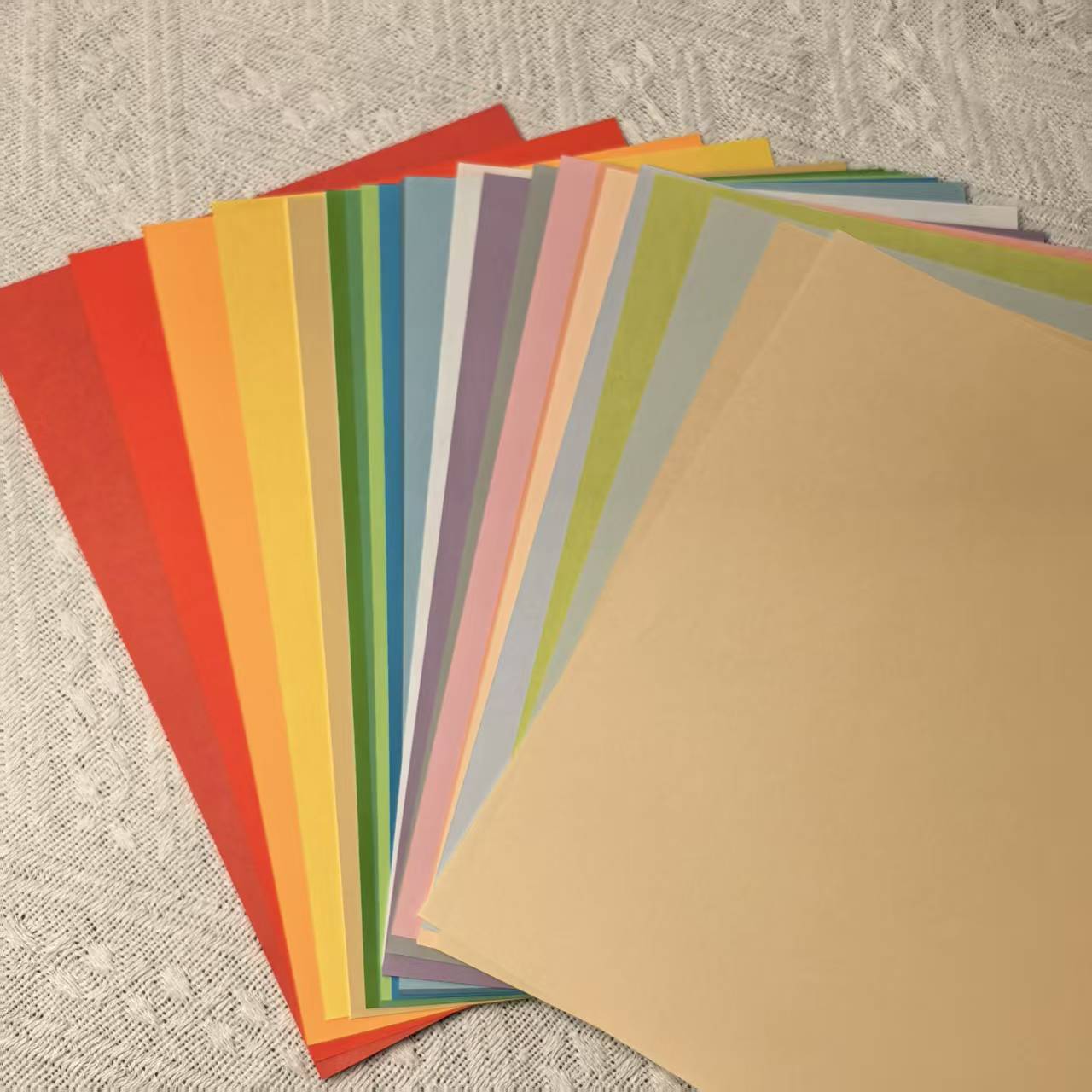 A5 Textured Scrapbook Paper Pack