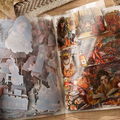 Four Seasons Poetry Sticker Book