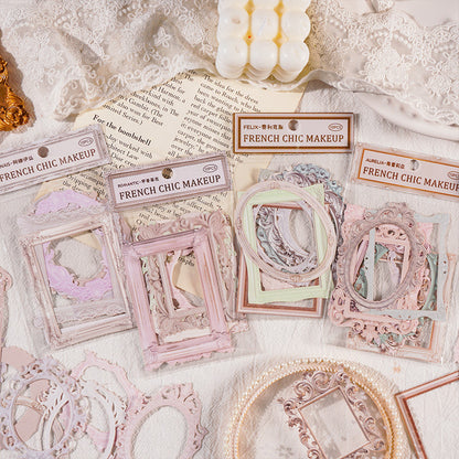 Hollow Embossed Collage Card Paper Pack