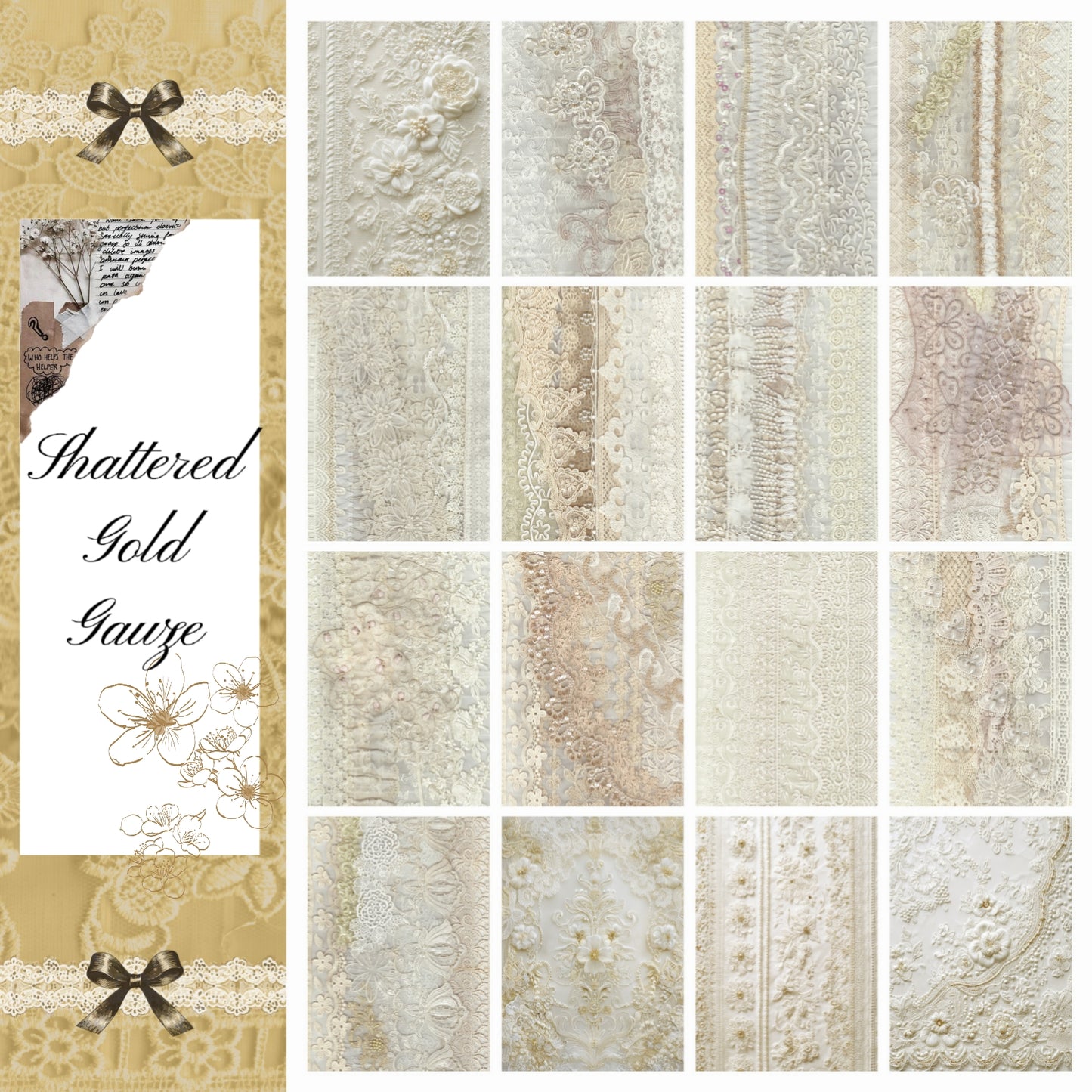 Lace Series Paper Pack