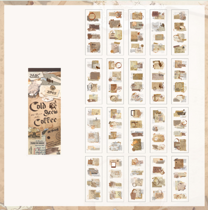 Old Dreams Notes Sticker Book