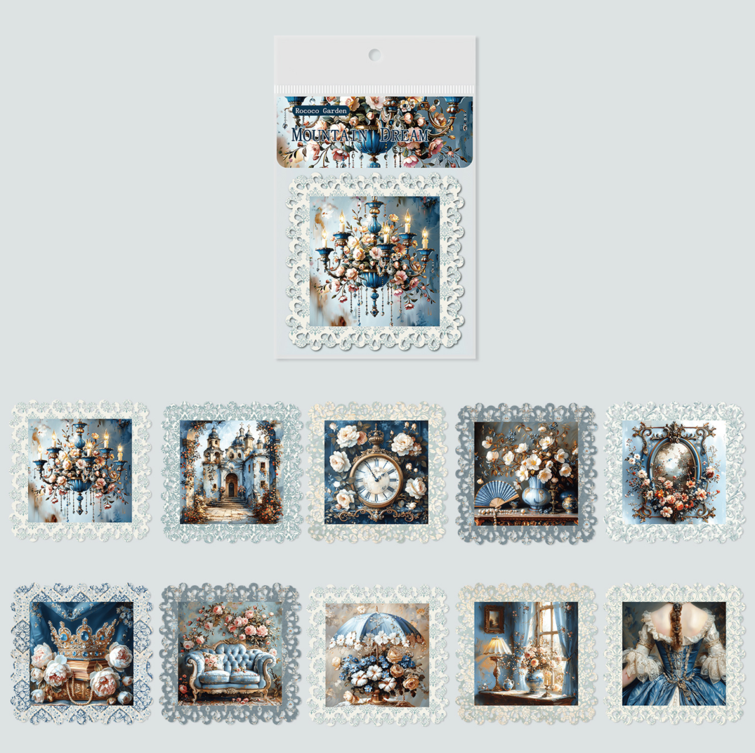 Rococo Garden Hollow Lace Paper