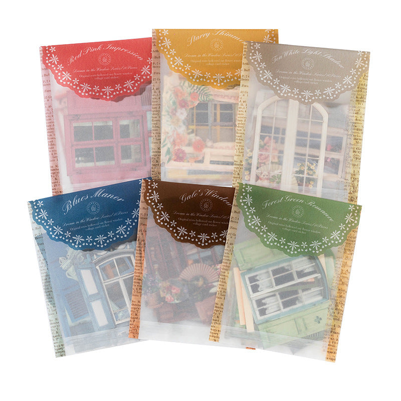 Hollow Window Decorative Stickers