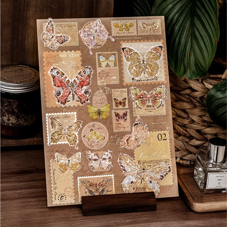 Butterfly Post DIY Puzzle Stickers